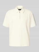 Poloshirt met korte ritssluiting
