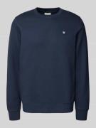 Sweatshirt met logobadge, model 'Tye'