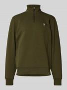 Regular fit schipperstrui van katoenmix, model 'Double'