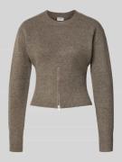 Gebreide pullover met ribboorden, model 'SLOAN'