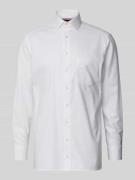 Modern fit zakelijk overhemd met knoopsluiting