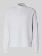 Regular fit sweatshirt van katoenmix, model 'PE_HIVE'