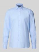 Slim fit zakelijk overhemd met stretch