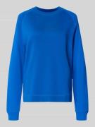 Regular fit sweatshirt van puur katoen
