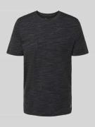 Regular fit T-shirt van katoenmix