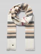 Sjaal met ruitjesmotief