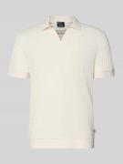 Poloshirt met ribboorden, model 'Cleison'