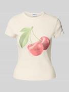 T-shirt met motiefprint