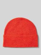 Gebreide muts met wolgehalte