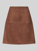 Slim fit minirok met blinde ritssluiting