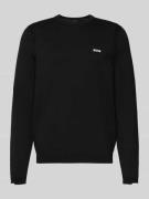 Regular fit gebreide pullover van puur katoen, model 'EVER X'