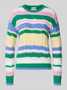 Regular fit pullover in gebreide look