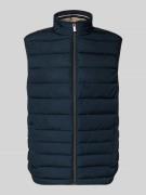 Bodywarmer met opstaande kraag