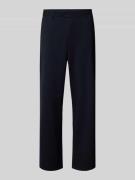 Loose fit pantalon met viscose, model 'LIAM'