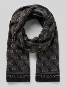 Sjaal met labelprint, model 'KARNILLA'