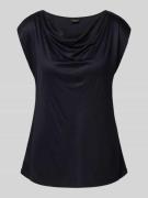 Regular fit blousetop van pure viscose