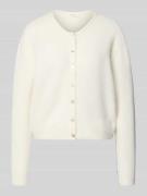 Gebreid jack met knoopsluiting, model 'VITOW'