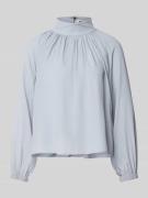Regular fit blouse met zijde, model 'DUMONDA'