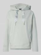 Regular fit hoodie met logo-applicatie