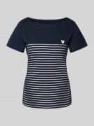 Regular fit T-shirt van puur katoen