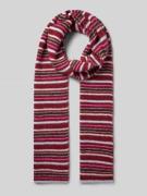 Sjaal met wol in gebreide look, model 'Beau'