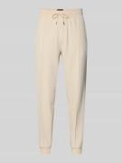 Regular fit sweatpants van katoenmix, model 'SENSE'