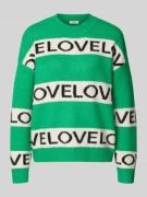 Regular fit pullover met lanawol, model 'Omea'