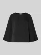 Blouseshirt met ronde hals