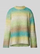 Loose fit gebreide pullover met wol, model 'Savira'