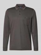 Regular fit poloshirt met borstzak
