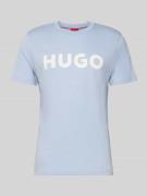 Regular fit T-shirt van puur katoen, model 'DULIVIO'