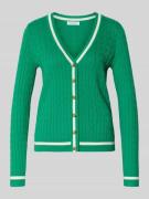 Gebreid jack met V-hals