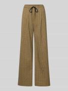 Stoffen broek met elastische band, model 'chicca'