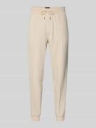 Regular fit sweatpants van katoenmix, model 'SENSE'