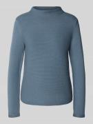 Regular fit gebreide pullover van zuiver katoen