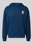 Hoodie met labelprint