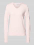 Regular fit shirt van lange mouwen van viscose in gebreide look, model...