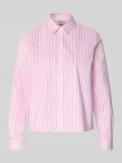 Overhemdblouse met knoopsluiting