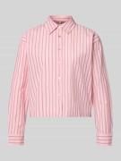 Overhemdblouse met knoopsluiting, model 'BARDOT'