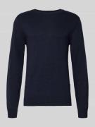 Gebreide pullover met ribboorden, model 'BELLS'