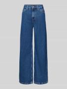 Regular fit wide leg jeans van puur katoen 'THE MARLENE'