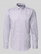 Regular fit zakelijk overhemd van katoen