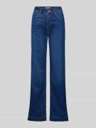 Wide fit jeans met 5-pocketmodel