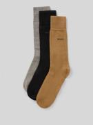 Sokken van katoenmix in een set van 3 paar met cadeaubox