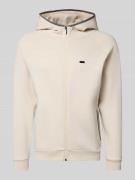 Regular fit sweatpants van katoenmix, model 'SENSE'