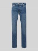 Slim fit jeans met 5-pocketmodel, model 'GLENN'