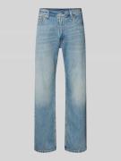 Straight fit jeans in 5-pocketmodel, model 'Lead'