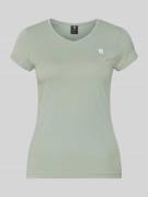 T-shirt met labelstitching