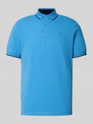 Regular fit poloshirt van katoenmix