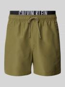 Zwembroek met labelprint